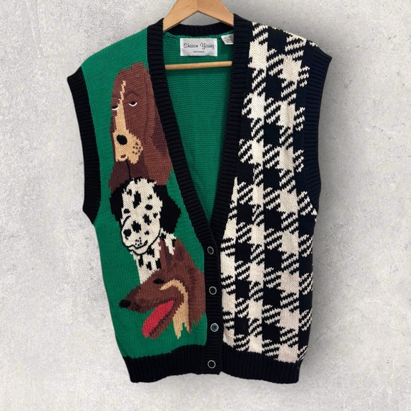 Sharon Young Sweaters - Sharon young dog sweater vest